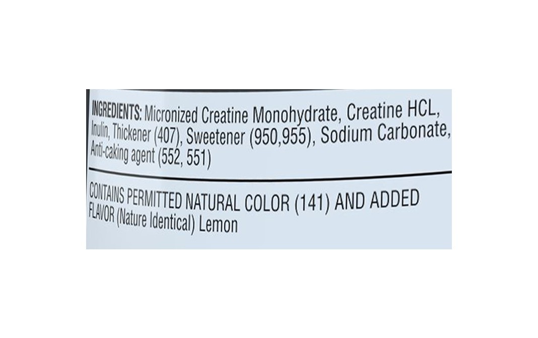 Procel Createch Lemon-Lime Flavor   Plastic Jar  250 grams